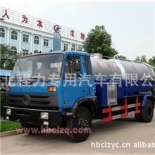 湖北程力热销东风平头带清洗吸污车