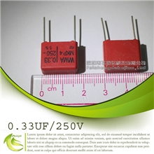 WIMA0.33UF63V/334/50V/63V/100V/250V发烧薄膜电容脚距5-15mm