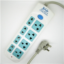 广普2014厂家批发电源插座插线板多功能插座大功率排插3米8位