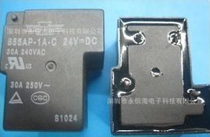 855AP-1A-C24V全新原装松川继电器30A240VACDIP5