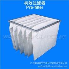 【精品推荐】厂家直销高质量合成纤维初效袋式过滤器容尘量高