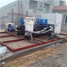 济南蔬菜大棚安装地源热泵工程现场