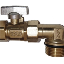 恒尔暖分水器专用活接角阀HQ1-10球阀角阀黄铜球阀角阀厂家