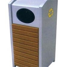 供应塑料垃圾桶钢木垃圾桶