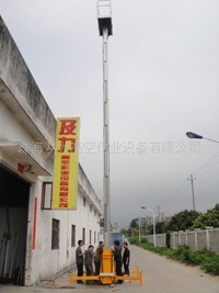 供应桅杆翻转式升降台(图)