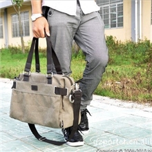 批发帆布包2011新款韩版男包帆布男包单肩包男士斜挎包旅行包