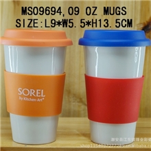 工厂直销套装带盖带勺子双层马克杯咖啡杯套装全店出厂价可