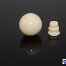 厂家直供仿象牙佛珠三通佛头散珠批发佛塔纹露逼真DIY配饰