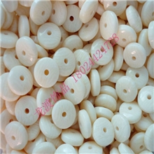 直销象牙隔片隔珠佛珠手串DIY配件批发波浪纹露逼真一颗可零售