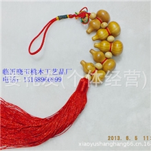 桃木葫芦桃木五葫芦桃木七星葫芦葫芦车饰