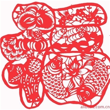 超低价供应年俗剪纸33厘米剪纸只要0.4元