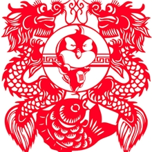 【阿里热卖】福字剪纸年货礼品加刻企业LOGO寻礼品公司合作