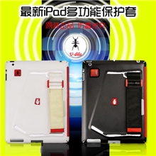 ipad4保护套ipad2休眠皮套ipad3韩国超薄韩国潮可爱卡通外壳包邮