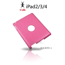 简洁时尚正反面贴皮ipad2/3/4机壳双面iPad保护素材T3