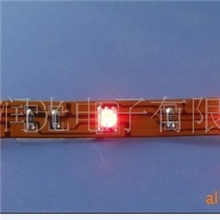 厂家直销各种颜色LED灯条扁四线LED灯带