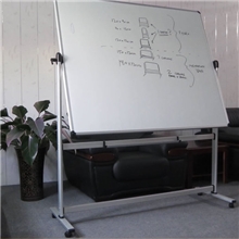90120cm水星移动式白板，高档双面磁性白板