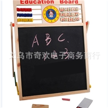 1118大促木制磁性画写板白板带识字贴早教画板让宝宝更聪慧