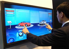 真多点红外触摸屏32寸真六点触控产品红外触摸屏