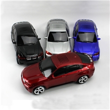 新款宝马X6插卡音箱车模迷你音响带收音机小音箱MP3播放器