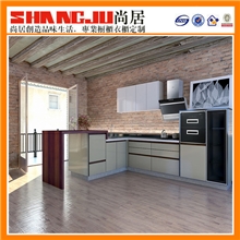整体橱柜厂家提供整体板式橱柜_简易厨房橱柜小型橱柜可代加工