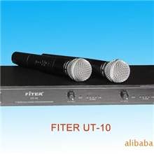 超值V段一拖二无线麦克风UT-10