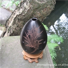 吹奏类乐器，民族乐器，八孔定调演奏陶埙，兰花，F调