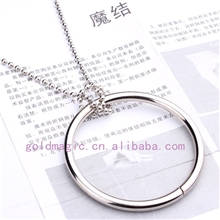 【大号明日环袋装带说明书】魔术道具魔结70cm加长链25g