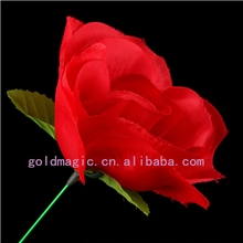 【红色火把变玫瑰无说明书】魔术道具火把玫瑰情人节礼物16g