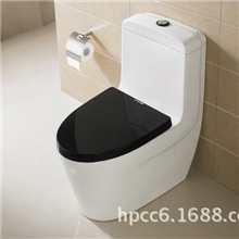 大量生产双孔超旋马桶虹吸坐便器优质座便器吸力强