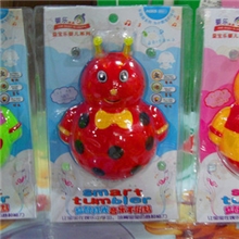 易宝乐正品小蜜蜂不倒翁婴儿玩具0-3岁