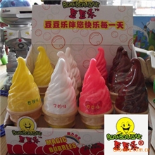 豆豆乐雪糕泡泡瓶香蕉味/牛奶味/草莓味/巧克力味/安全无毒