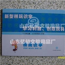 新型拼玩识字笔画拼板教具幼儿园特色课和陈淑红魔法玩字不一样