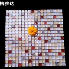 格雅达水晶马赛克地中海KTV背景墙吧台专用