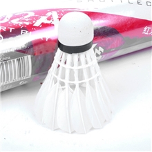 DHS红双喜羽毛球402A（鹅毛6只装）白色