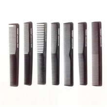 耐热防静电梳粗细齿两用碳纤梳子美发梳子批发梳子厂家直销