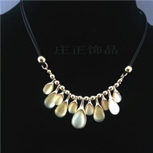 庄正饰品批发高档猫眼石项链X13055