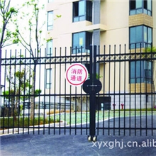 供应热镀锌喷塑护栏、栅栏、围栏、栅栏门、阳台栏杆