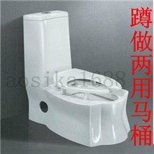 [奥斯卡丹卫浴]蹲坐两用座便器/坐便器/洁具ASK2098
