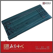 厂家批发绿石茶盘天然石头茶盘茶具套装茶台惠安天罗绿木纹特价