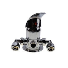 明装太阳能专用混水阀混水阀沐浴花洒水龙头淋浴龙头明装混水阀