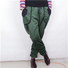 供应批发女裤女士毛圈卫裤休闲裤垮裤靴裤秋冬款长裤货号A014