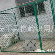 专业批发浸塑铁丝网镀锌勾花网球场勾花网规格齐全