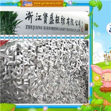 绍兴针织面料涤纶网布亮片金片绣花LV-217