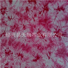 供应各种花型扎染针织面料