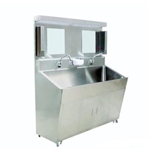 专业供应双人位医用洗手池不锈钢洗手池