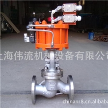 J641W气动截止阀,不锈钢气动截止阀，气动法兰截止阀，气动截止阀