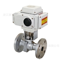 （热卖）电动法兰球阀Q941不锈钢电动球阀电动法兰阀门