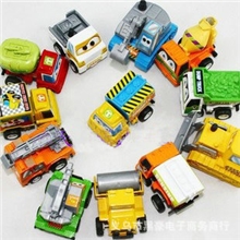 儿童玩具批发回力车卡通工程车男孩最爱益智玩具12一版0309
