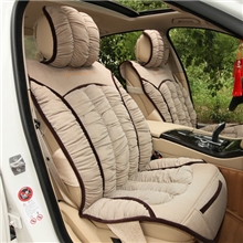 2013新款秋冬汽车坐垫高档双色阳离子面料羽绒垫厂家批发MG01