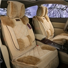 特价2013新款秋冬季汽车坐垫高档韩国绒仿毛座垫套厂家批发HQ01